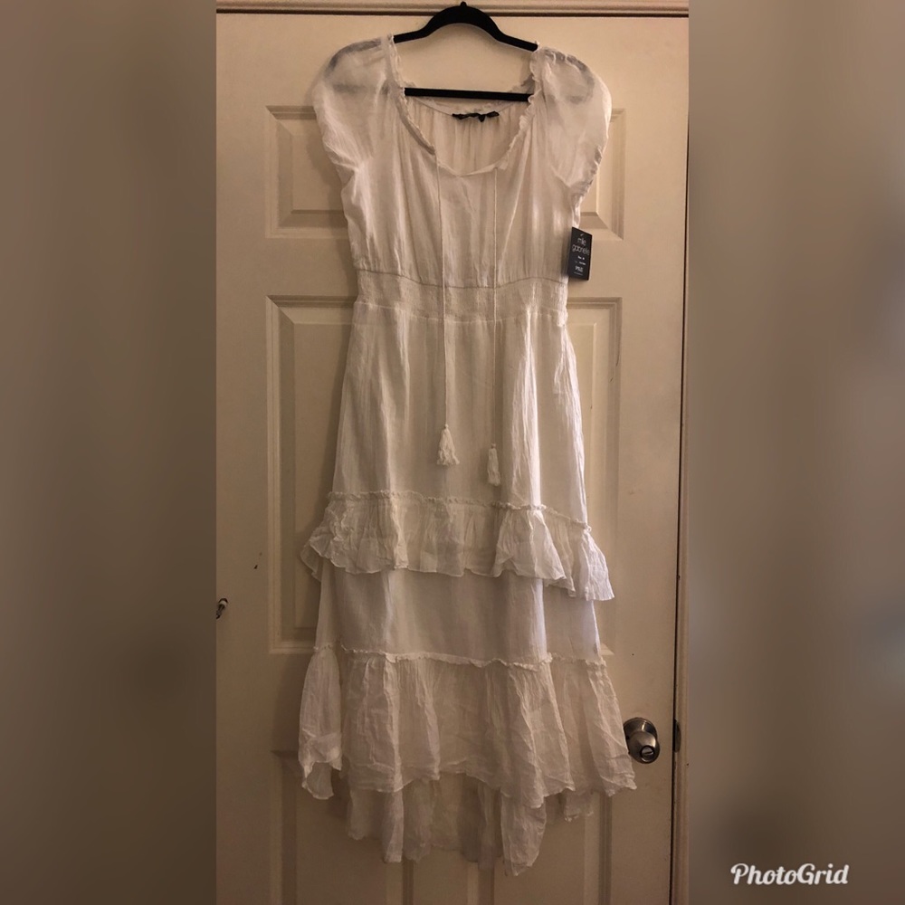Mlle Gabrielle white summer dress